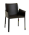 Click to swap image: &lt;strong&gt;Lachlan Dining Armchair-Jet Black&lt;/strong&gt;&lt;br&gt;Dimensions: W570 x D560 x H800mm